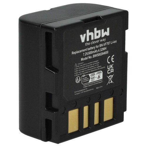 Batteria per jvc vf707u - jvc, bn-vf707u